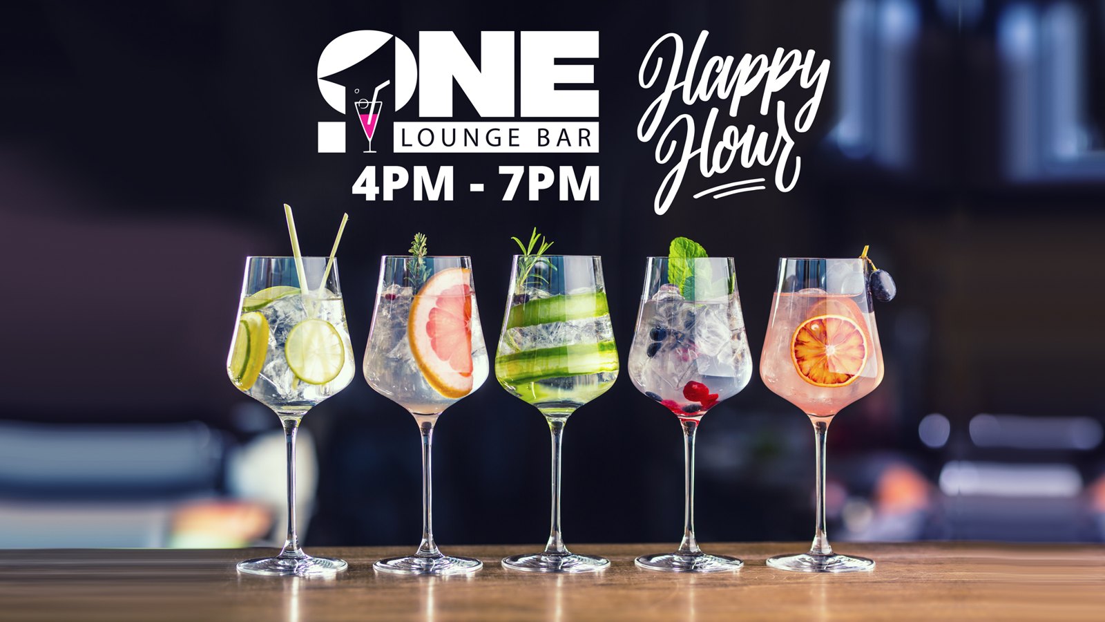 ONE Lounge Bar — Happy Hour